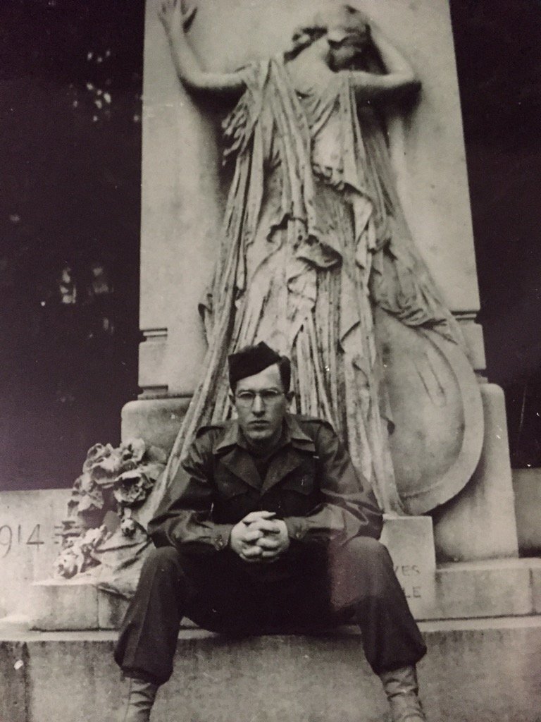 josh_pedrozo's tweet photo. My Grandpa Morris during WW2. I'm grateful for all you and your fellow servicemen did and do for our country. https://t.co/VWZd21BRgj