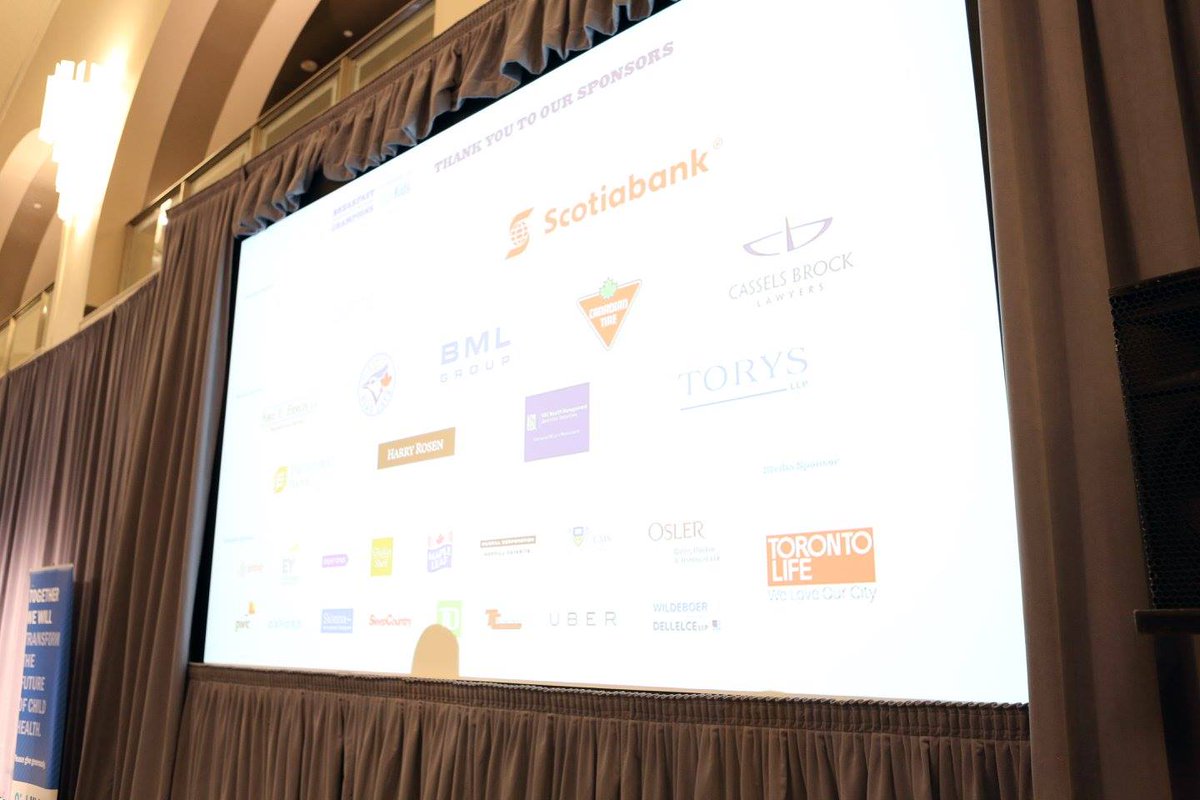 Champs4SickKids's tweet photo. Grateful for sponsors like @scotiabank for supporting #BOC2015 and helping raise over $150,000 for @sickkids! https://t.co/8K3dIdcvxg