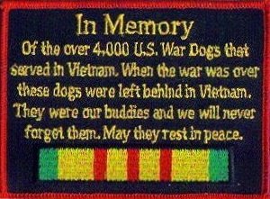 LaRueMcCay's tweet image. In Honor of #WarDogs #AnimalsOfWar