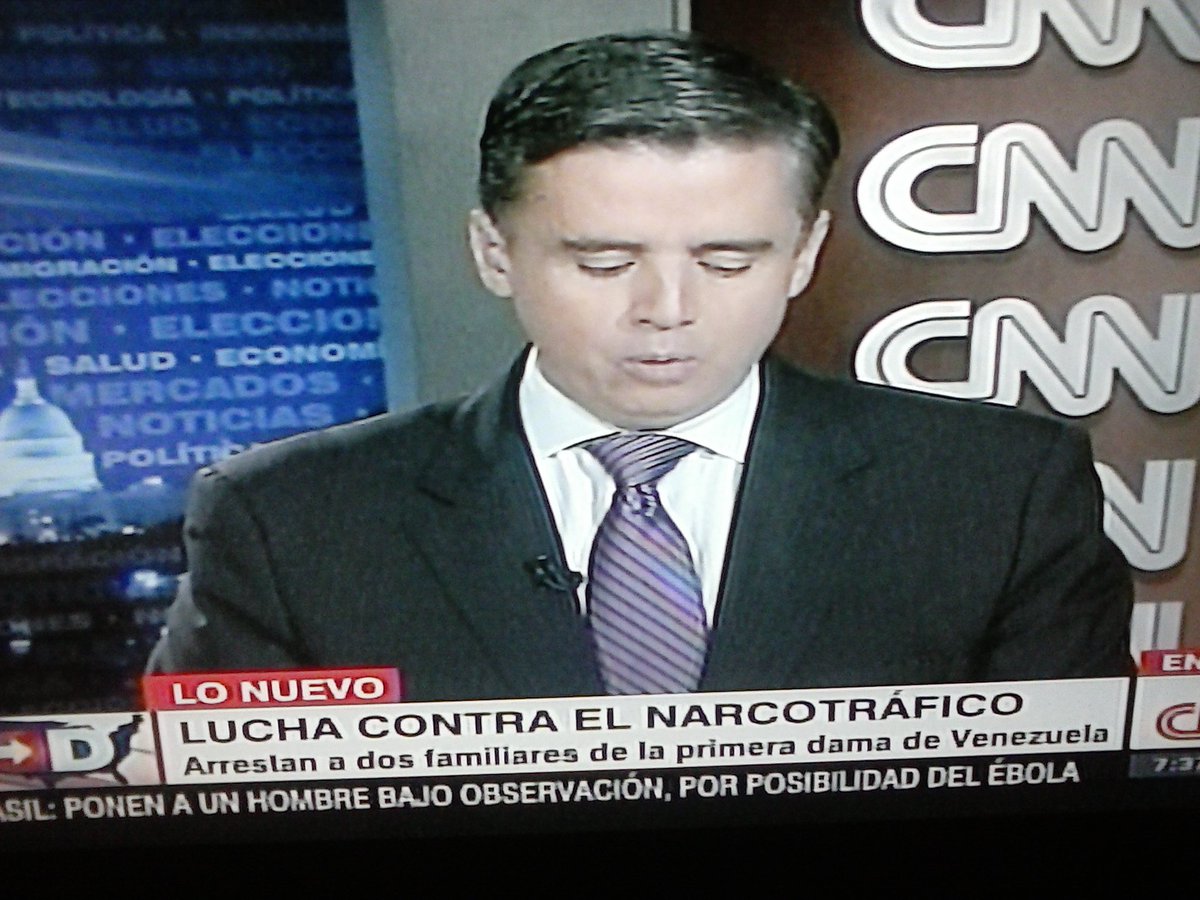 CNN en español pasando en este momento la Noticia Confirmada por la DEA.