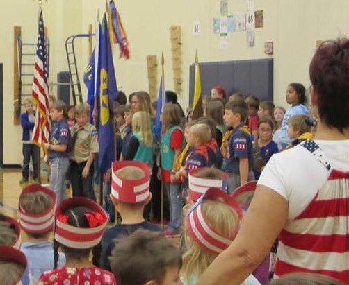 KimK_ECASD's tweet photo. Honoring our heroes.  Thank you, Veterans. https://t.co/DE2tkUSKxN