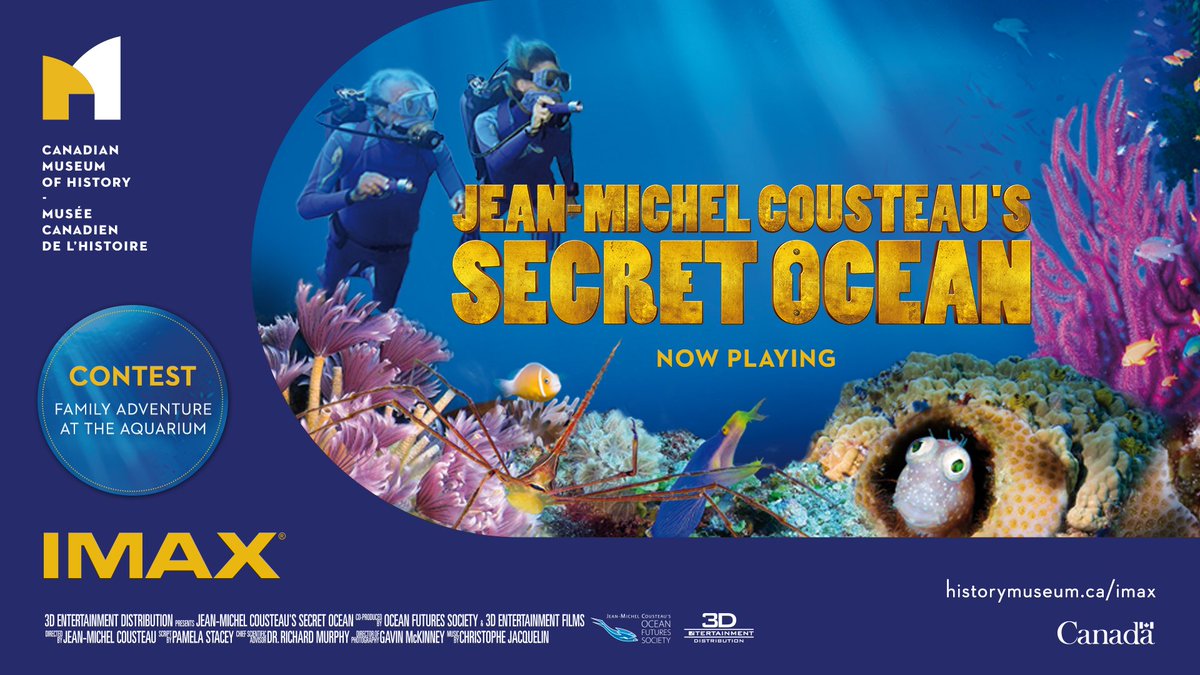 CanMusHistory's tweet photo. Dive into #SecretOcean before Nov 30 for a chance to win a family trip to @RipleysAquaCA! https://t.co/jfAgYwyc2j https://t.co/PuHDrLotKF