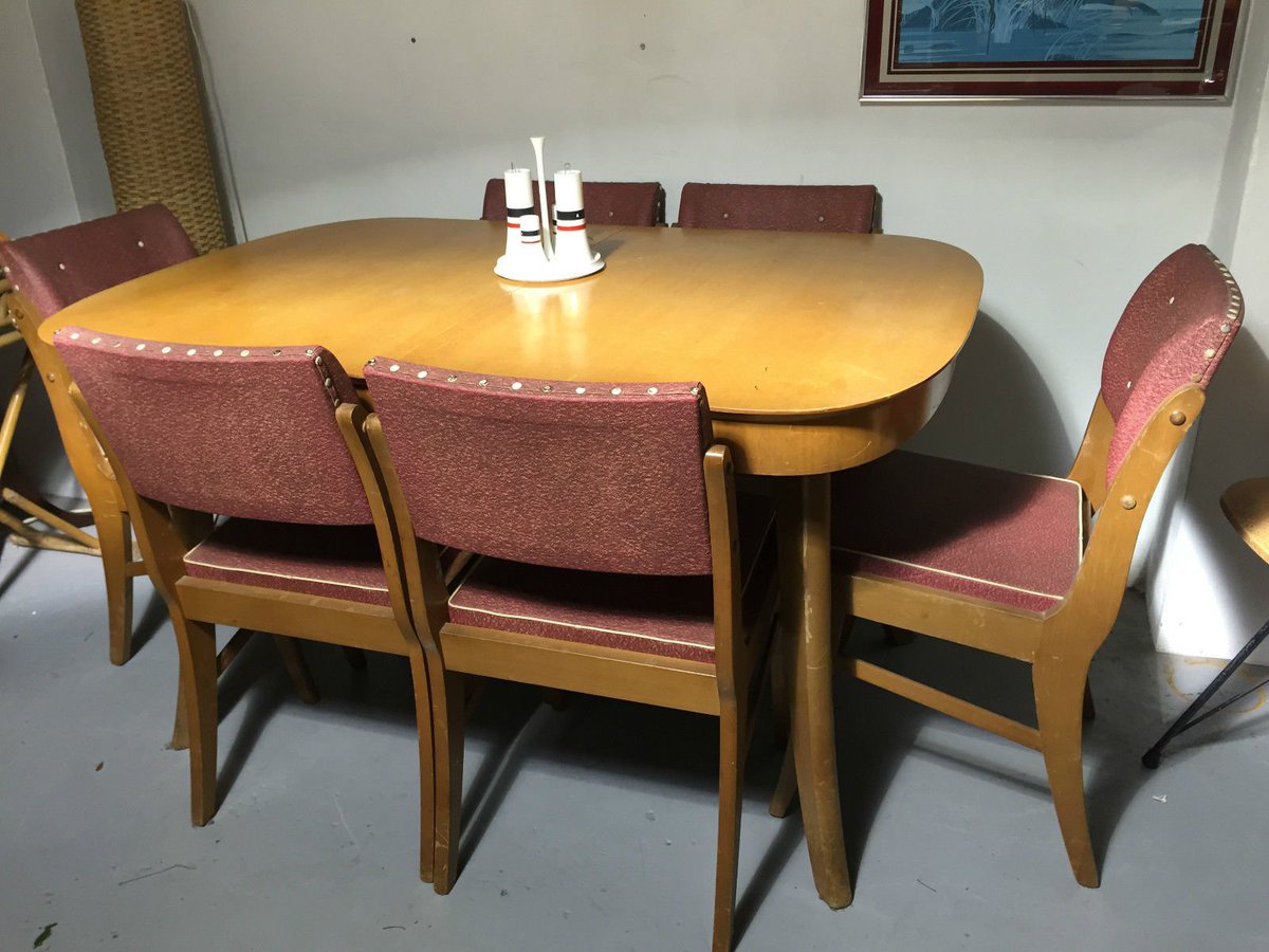 retrofunkjunk's tweet photo. Step back in time CHISWELL Extension DINING TABLE &amp; 6 CHAIRS https://t.co/1WpdVPJcZw FOR SALE #marrickville #Sydney https://t.co/v6oiDXk8zO