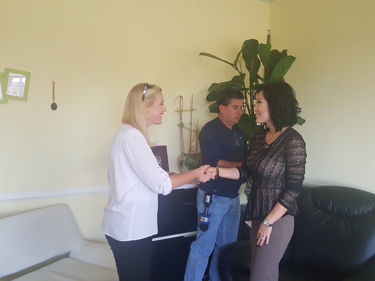 DrJennyYip's tweet photo. Enjoyed speaking with Kristine Lazar today about #OCD and the #TargetSweater controversy. Tune into @CBSNews at 5PM! https://t.co/o4ycCwyBEy