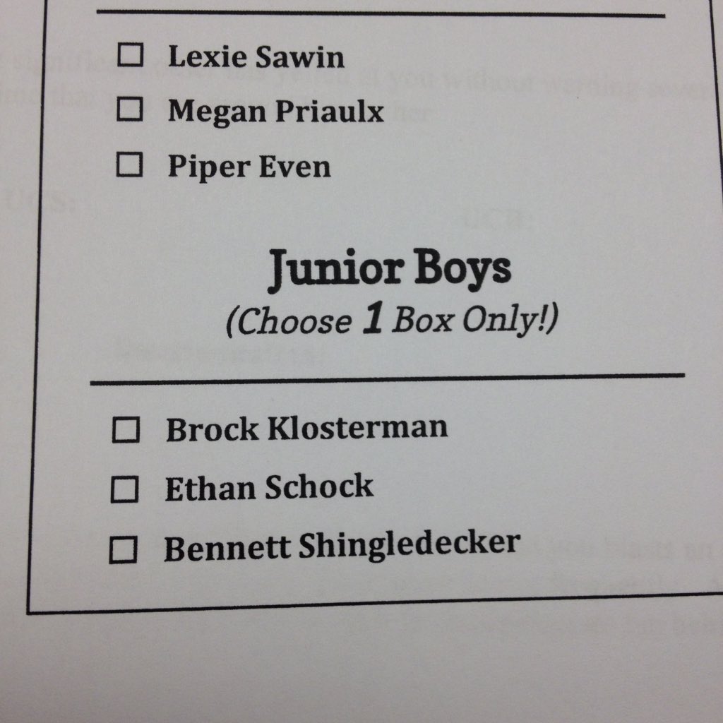 iiiemmaaf's tweet photo. Remember when Bennett beat BROCK and ETHAN for homecoming price??? Me too. #GoBennett https://t.co/B6BKJCWIPO