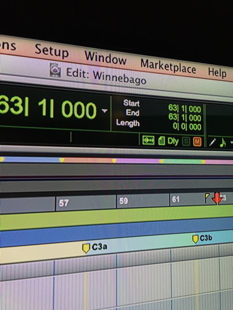 craigcampbelltv's tweet photo. T R A C K I N G!!! First up... #WINNEBAGO #makingHITS #newalbum @BBRMusicGroup @mickeyjackcones https://t.co/aYiyy871wt