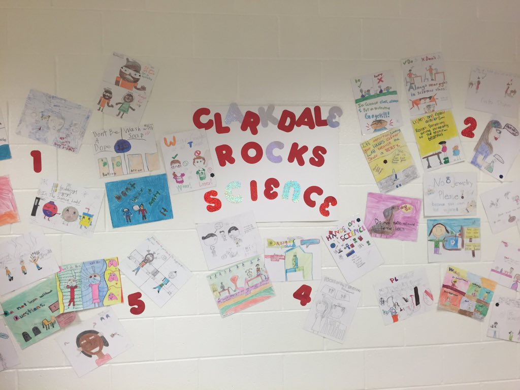 The partnership between Clarkdale Elementary and Cooper Middle School in math and science is amazing!