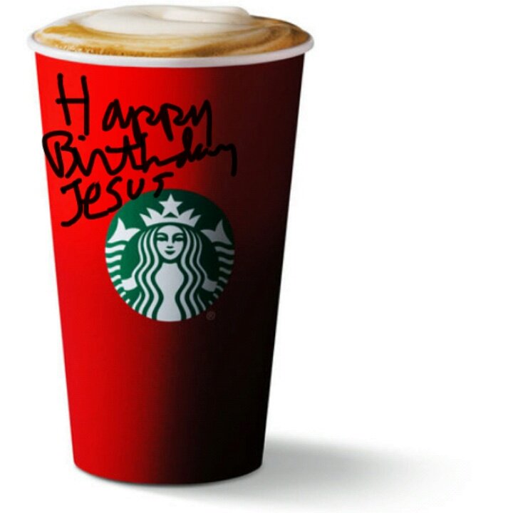 randomrizdom's tweet image. There, I fixed it for you ...
#StarbucksRedCup