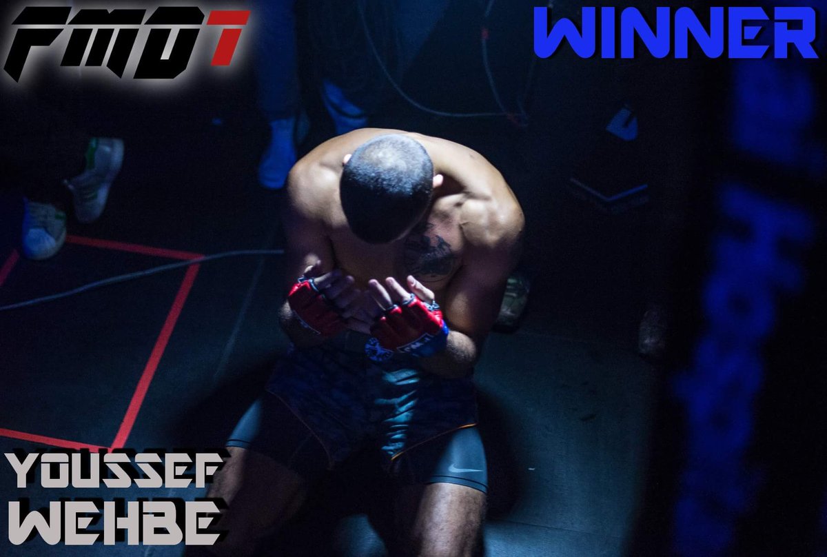FullMetalDojo's tweet photo. If you don't know now you know... Youssef Wehbe got a big #WIN at #FMD7! #Thailandtrained #MMA #Winner #Phuket https://t.co/3qBZ1mrbeH