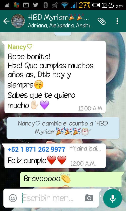 Toda una Felicidad💜🎊🎂🎉🎁 @MezaLiosas  Las amo con toda mi Life Gracias Por todo 💜🎂❤