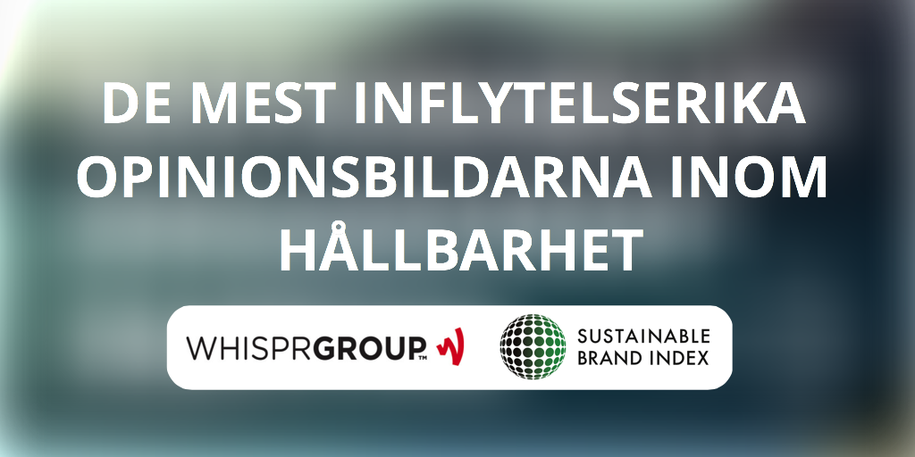 Dags för lansering av Sveriges mest inflytelserika opinionsbildare inom hållbarhet! Häng oss på #semap15.