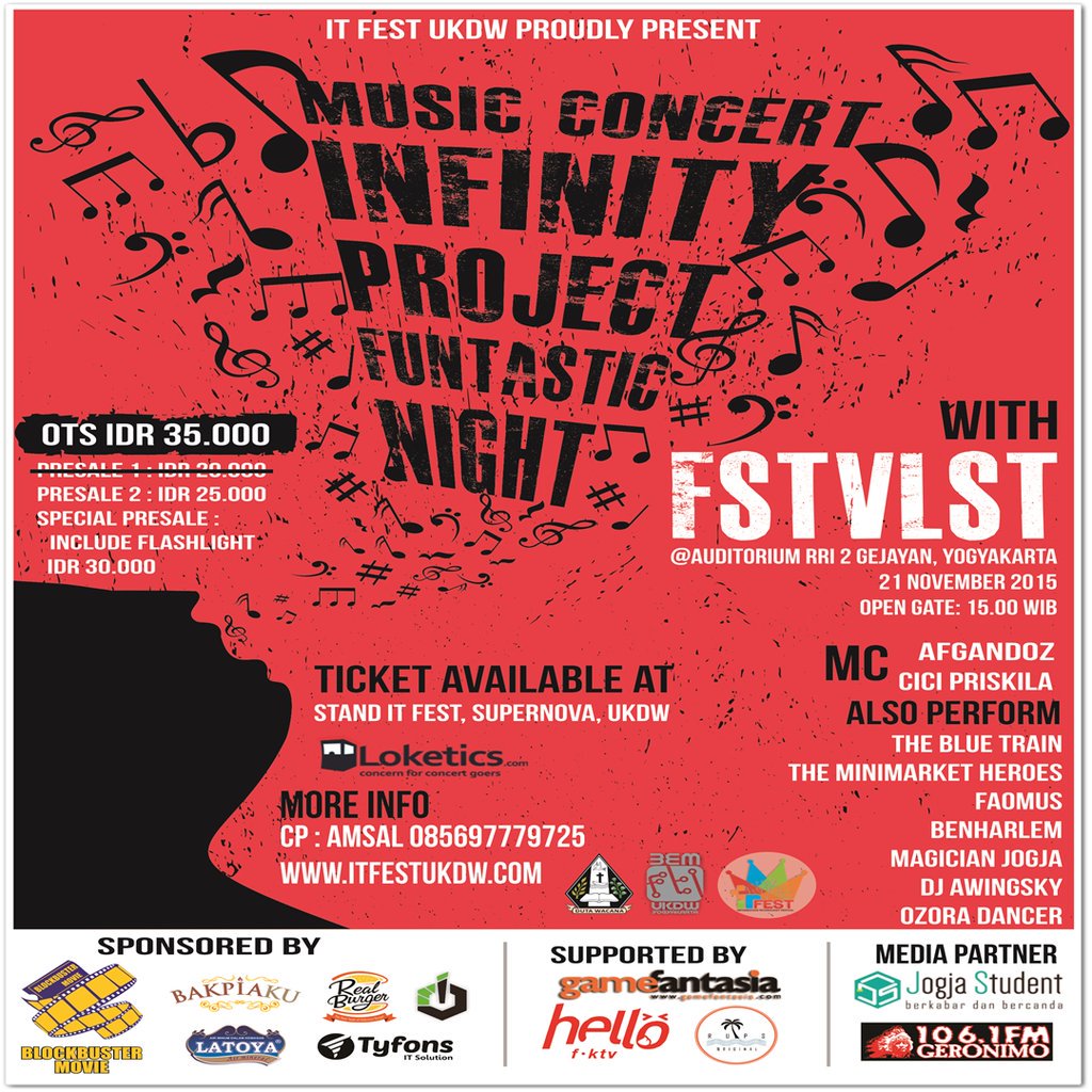 21 November at RRI <a href="/ITFEST_UKDW/">ITFEST UKDW</a> come on guys! and Raprock again with us!