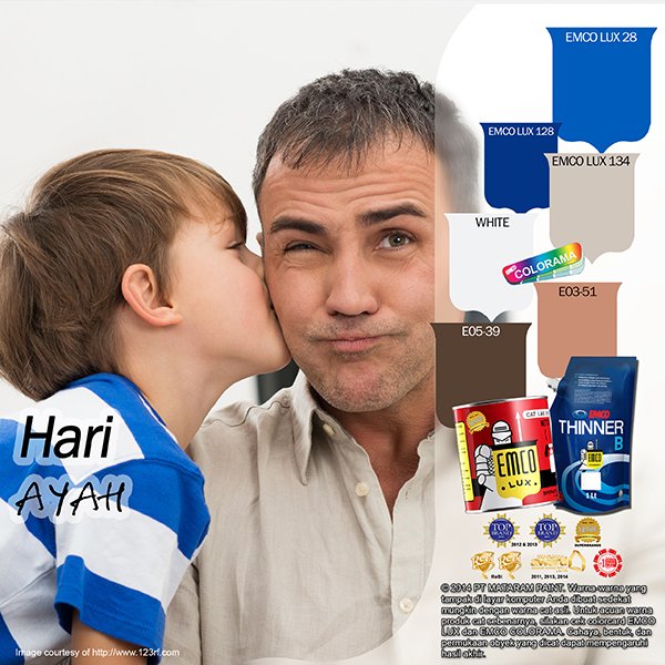 Rayakan Hari Ayah dengan belajar hal-hal yang biasa ia kerjakan goo.gl/05gsnR #emcolux#kayu#besi#surabaya