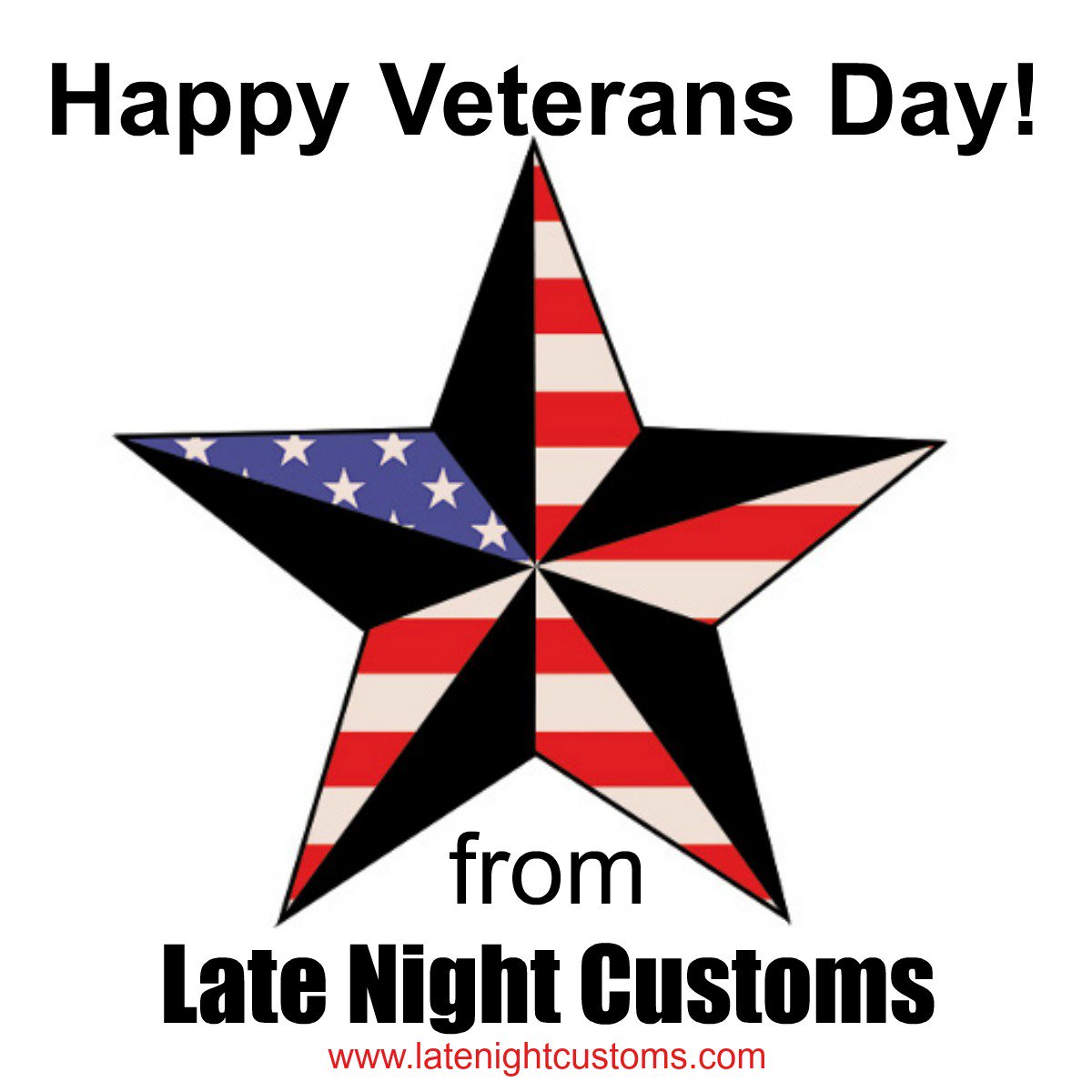 WeAreLNC's tweet photo. We thank our nation's Veterans for their service! Happy #VeteransDay from LNC. #harleydavidson #custommotorcycles https://t.co/bnrgLuMcF7