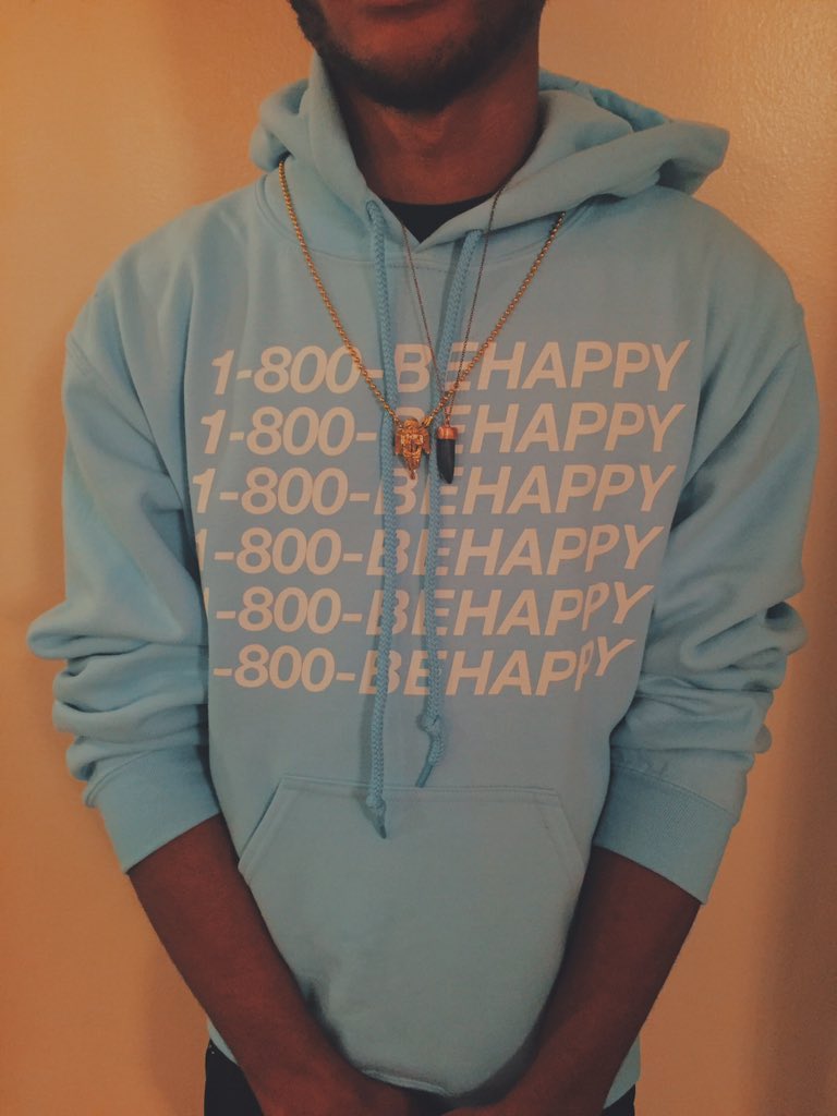 You Matter Hoodies Return Nov. 23 on Twitter "1800BEHAPPY Hoodies