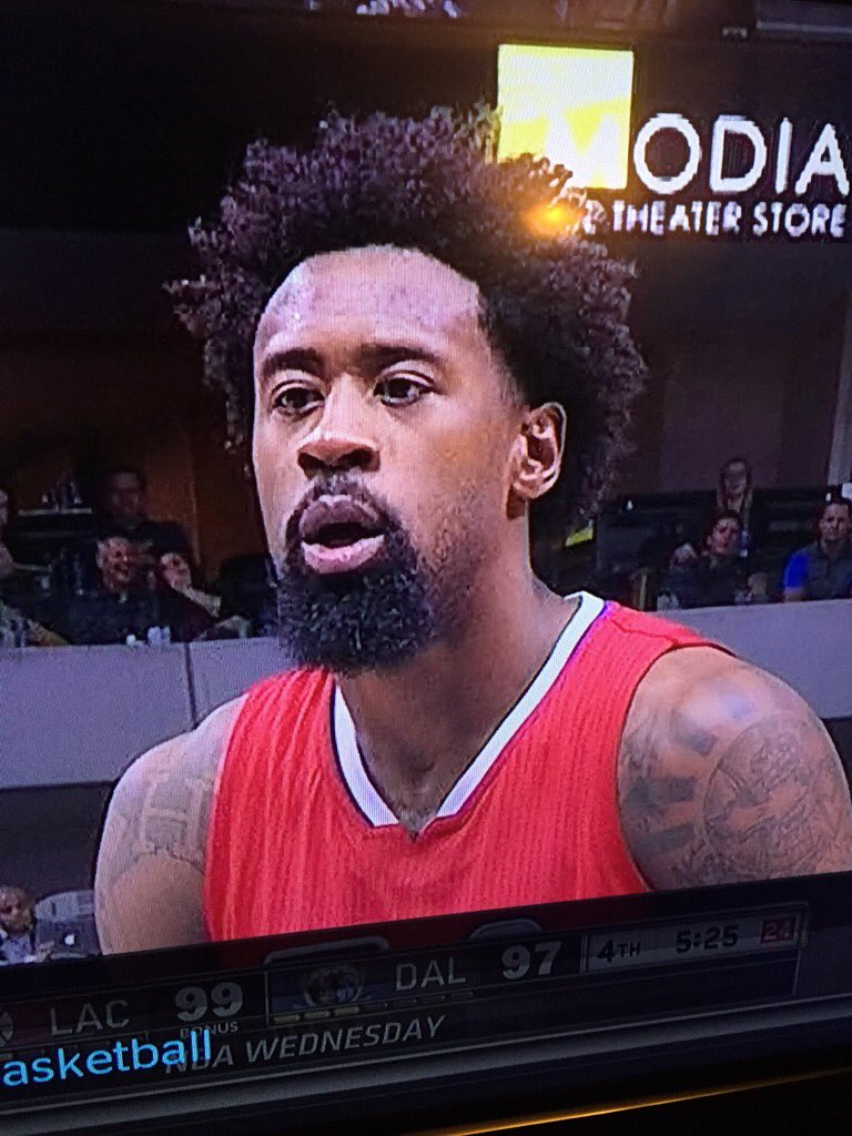 DeAndre about to shoot a free throw but then realizing he left the oven on at home