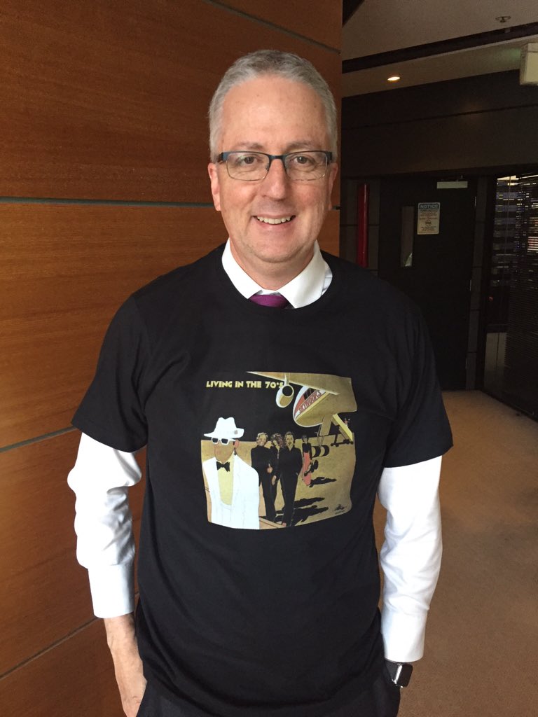 Mark Scott on Twitter "It's ausmusicmonth. Wear your band tshirt to