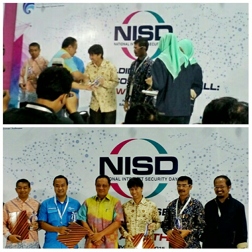 di_cbn's tweet photo. "Best ISP Performance 2015" utk CBN Internet kategori Mitigation Capability diberikan oleh Dirjen PPI Bpk. K. Ramli https://t.co/cFPBNNp6Yz