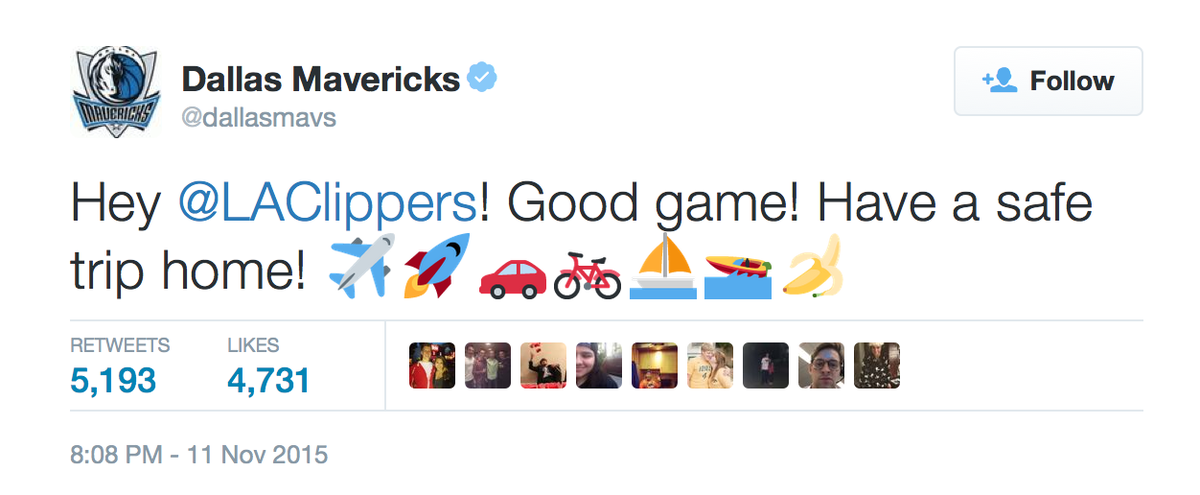 SportsCenter's tweet photo. The @dallasmavs win the Internet tonight. 💯🏆 https://t.co/V3hBkfzQGB