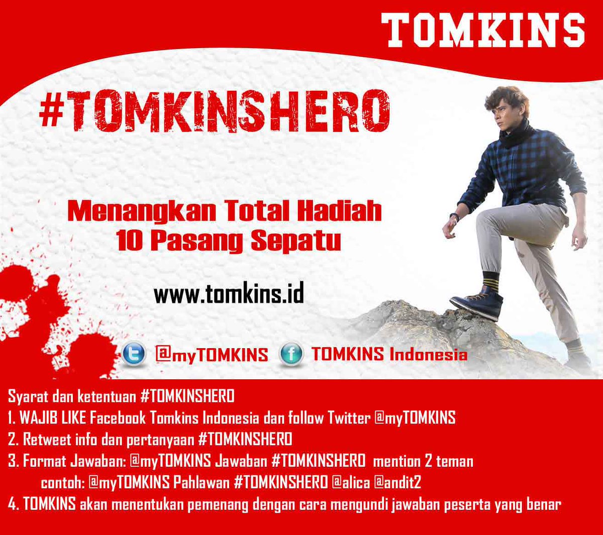 myTOMKINS's tweet photo. #TOMKINSHERO terakhir akan hadir sesaat lagi. https://t.co/xMcKcG969k