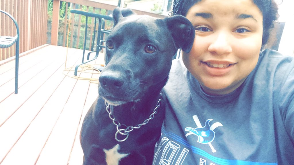 JackieMantell's tweet photo. I love this dog with all my heart. She is my best friend. I don't know what I would do without her. π #MyCubby https://t.co/Q1ULp7u56g