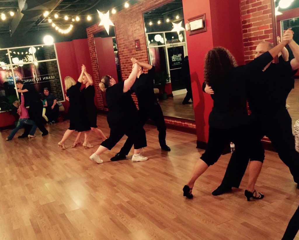 PBI_Kate's tweet photo. Dancing Wednesday away💃@PBConcordNC @toddpbdance @PB_Spokesmodel @RonRaymer https://t.co/ZybvDwXqsC