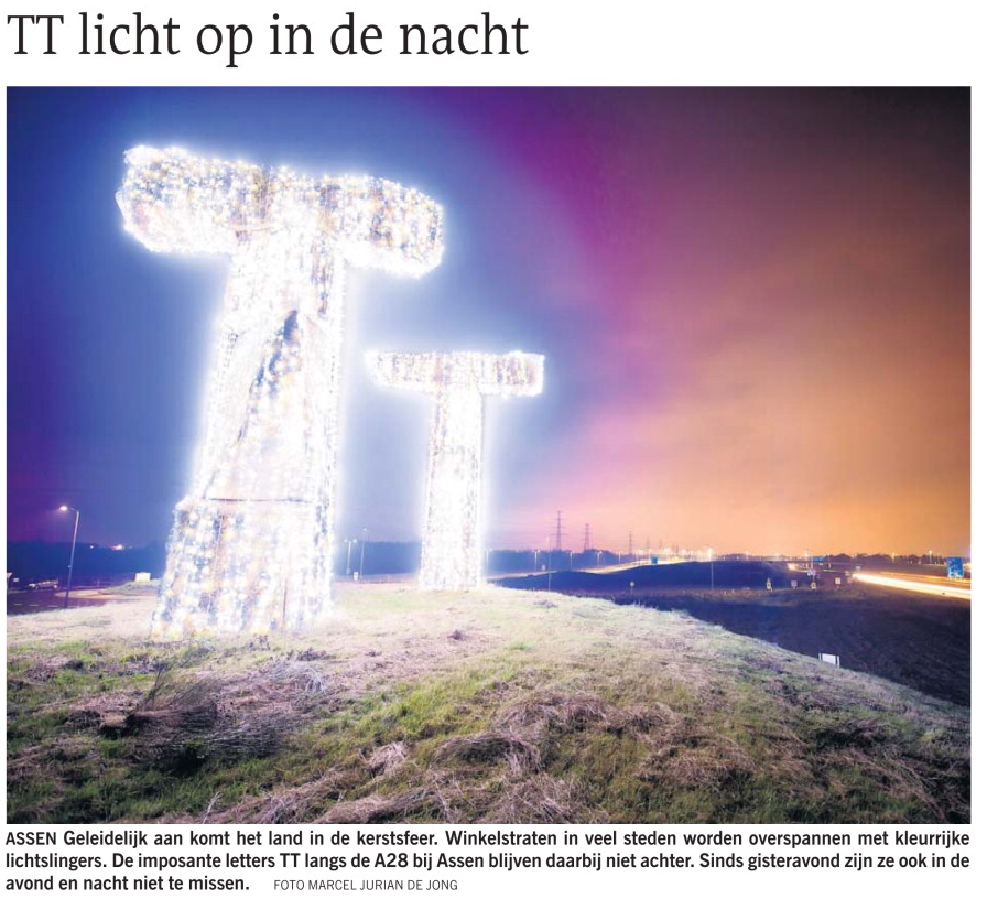 Mooie traditie: ze branden weer! <a href="/dvhn_nl/">Dagblad van het Noorden</a> #TTAssen