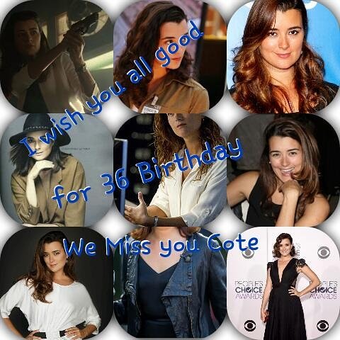 Happy Birthday Cote de Pablo     