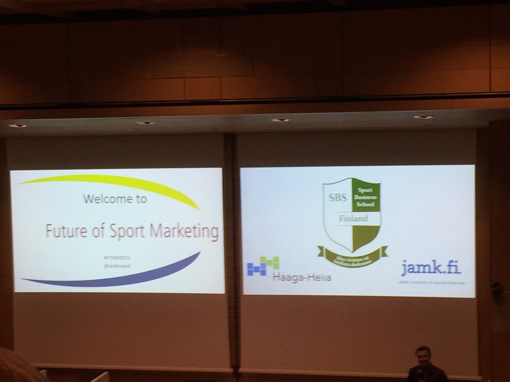 SannaHarolin's tweet image. 2 mielenkiintoista päivää urheilumarkkinoinnin parissa #FOSM2015