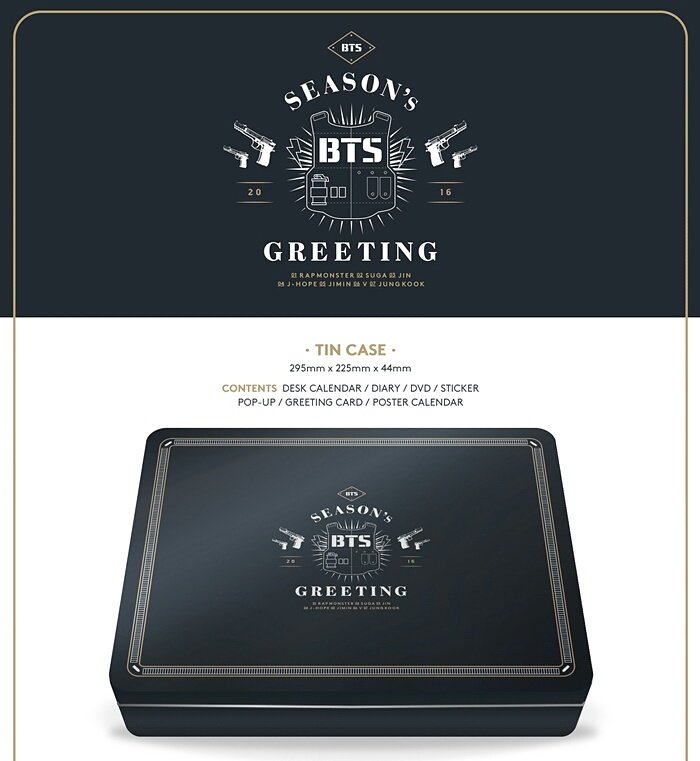 mongmongiestore's tweet photo. [PO] BTS.- 2016 SEASON GREETING Rp. 675.000 close 25 Nov https://t.co/I6p44t5Fcs https://t.co/inwbxPj7Oi