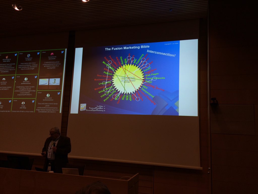 ToniNikunen's tweet image. #FOSM2015 Marketing fusion