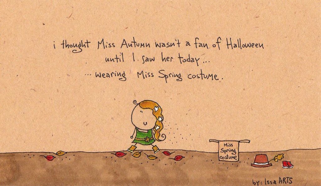 IssaArts's tweet photo. Crazy #Weather.
#issaarts #illustration #art #autumn #spring #WeatherChanges https://t.co/D4r1ICDTCp