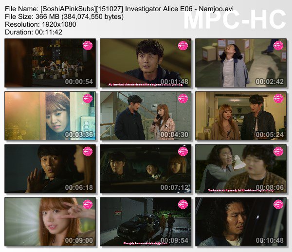 SoshiAPinkSubs's tweet photo. [DL][SoshiAPinkSubs][151027] Investigator Alice E06 - Namjoo: https://t.co/CzgliLXcGK #에이핑크 https://t.co/eeb9I7MBSb