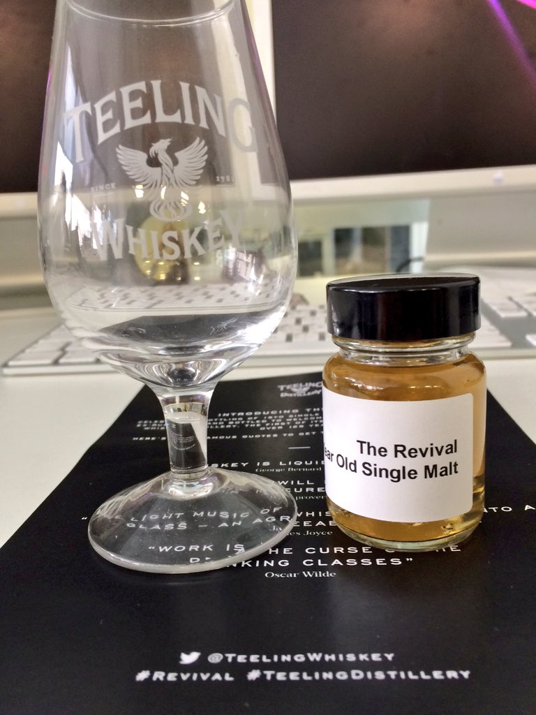 LaCaveDeCobalt's tweet photo. This has just arrived ! @TheWhiskyWire @TeelingWhiskey @TeelingTT #Revival #TeelingDistillery  #TeelingWhiskey https://t.co/zOY29DCjSv