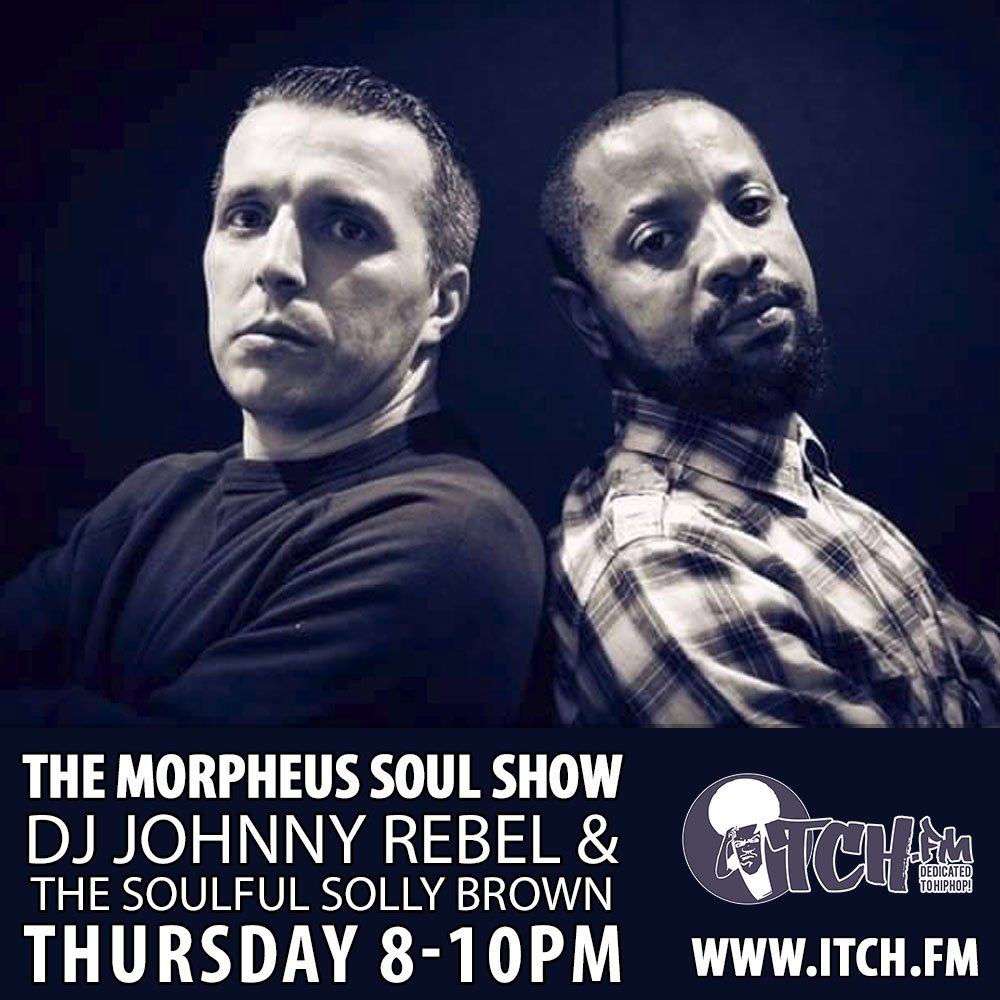 The @MorpheusSoul Show is #LiveAt8pm (GMT) on @ITCHFM #Tonight || #throwdownthursdays #hiphop #TuneIn  #soul #radio