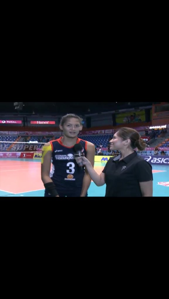 Ikaw na tlga jajasantiago orayt #mvpofthematch @alyjasantiago03  @SuperLigaPH