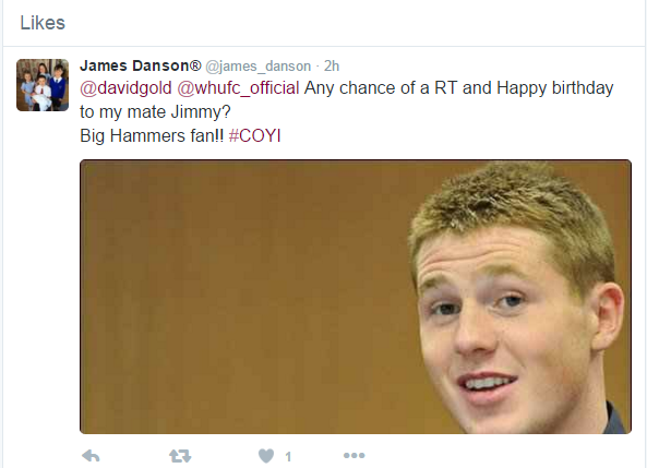 READ: Happy Birthday James McCarthy, from, errr, West Ham?! 