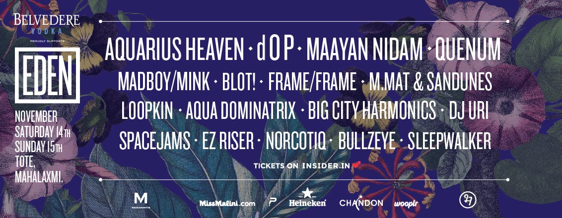 bhavishyavani's tweet photo. It's coming up @edenartfest. Looking forward to catch everyone on the dance floor https://t.co/VMpEr4pRDC