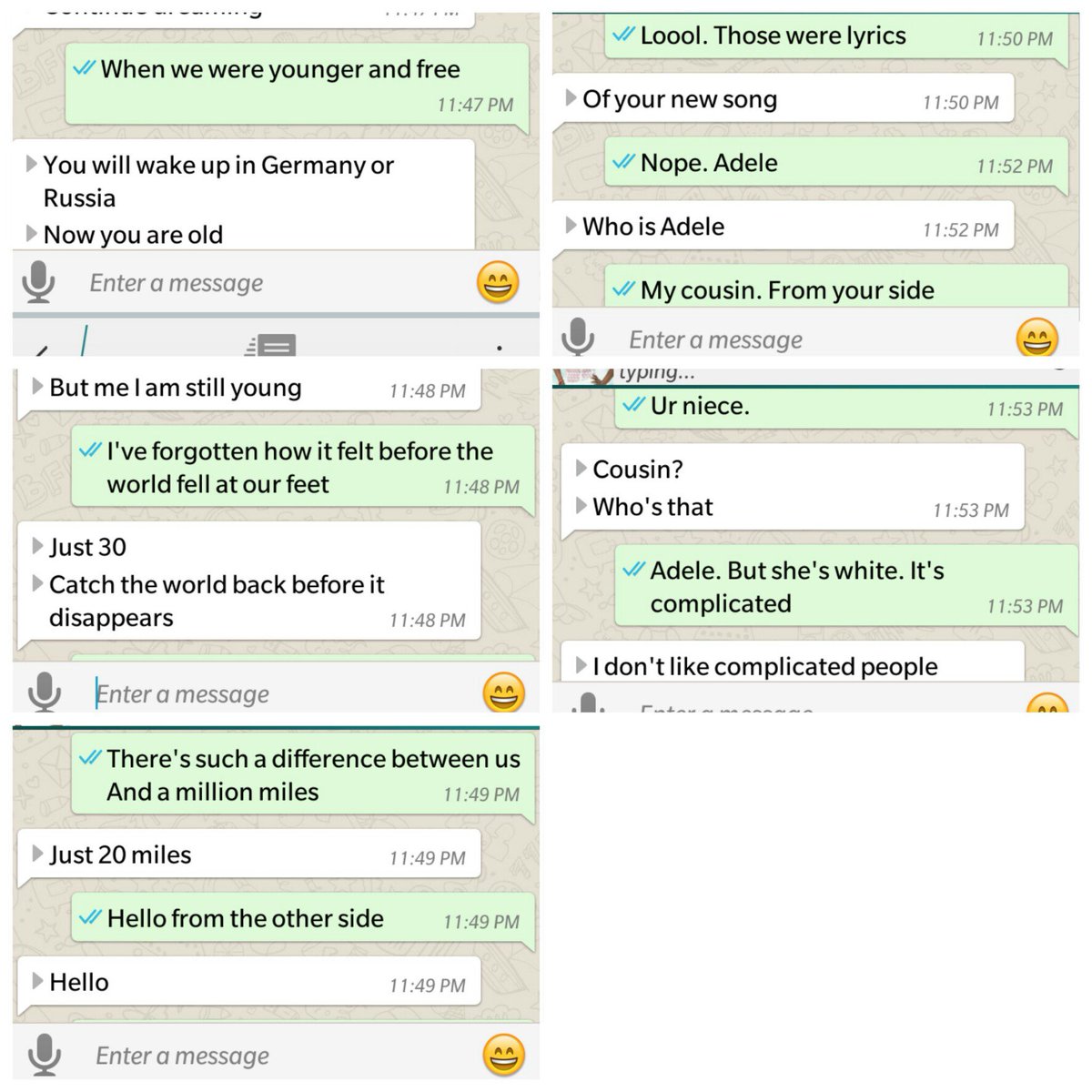 SympLySimi's tweet photo. 😂 #HelloChallenge. Couldn't help it. https://t.co/j6EuIuly8r