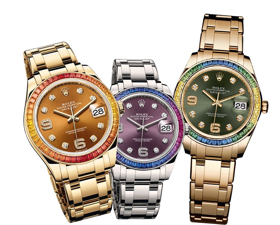 UMagazineJO's tweet image. Which of these #gorgeous #ROLEX​'s suits your #personality more?