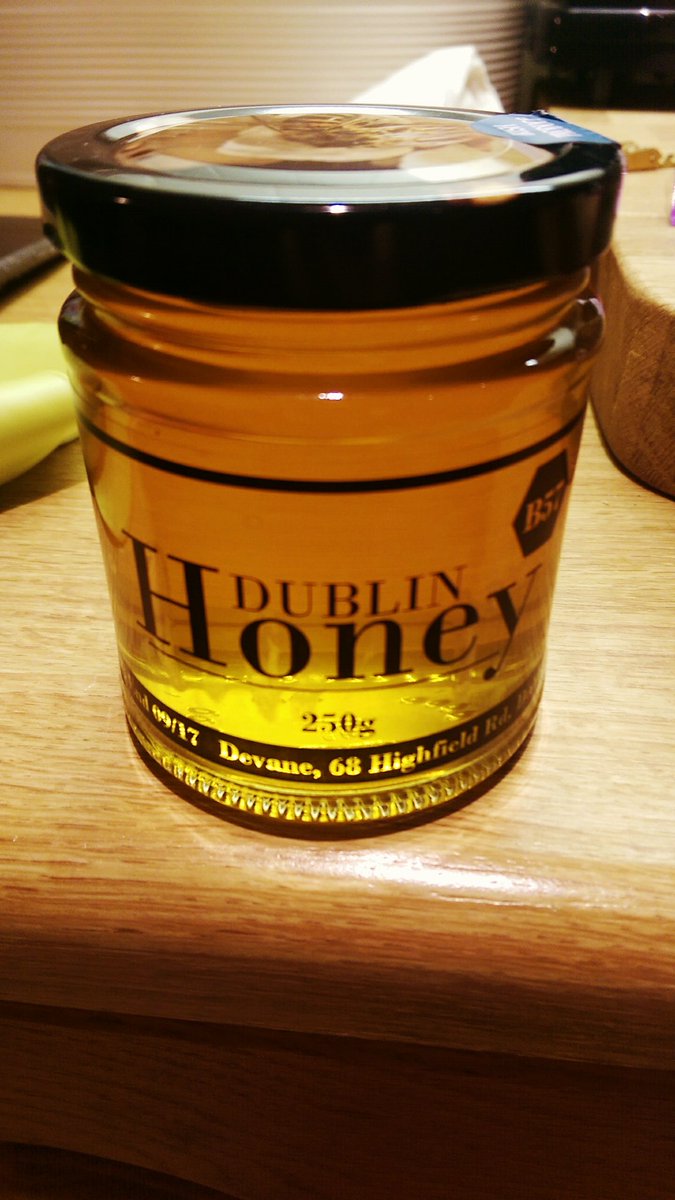 extrafoxmusic's tweet photo. Pick this amazing honey up at the Dublin Honey Show on Saturday. So tasty! https://t.co/3kVvnhgrl3