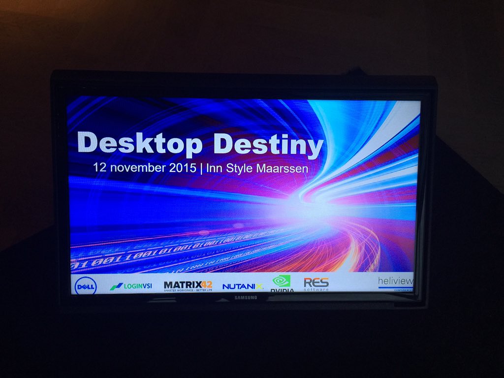 joepl's tweet photo. #desktopdestiny mooie opkomst https://t.co/gzAEK8r39s