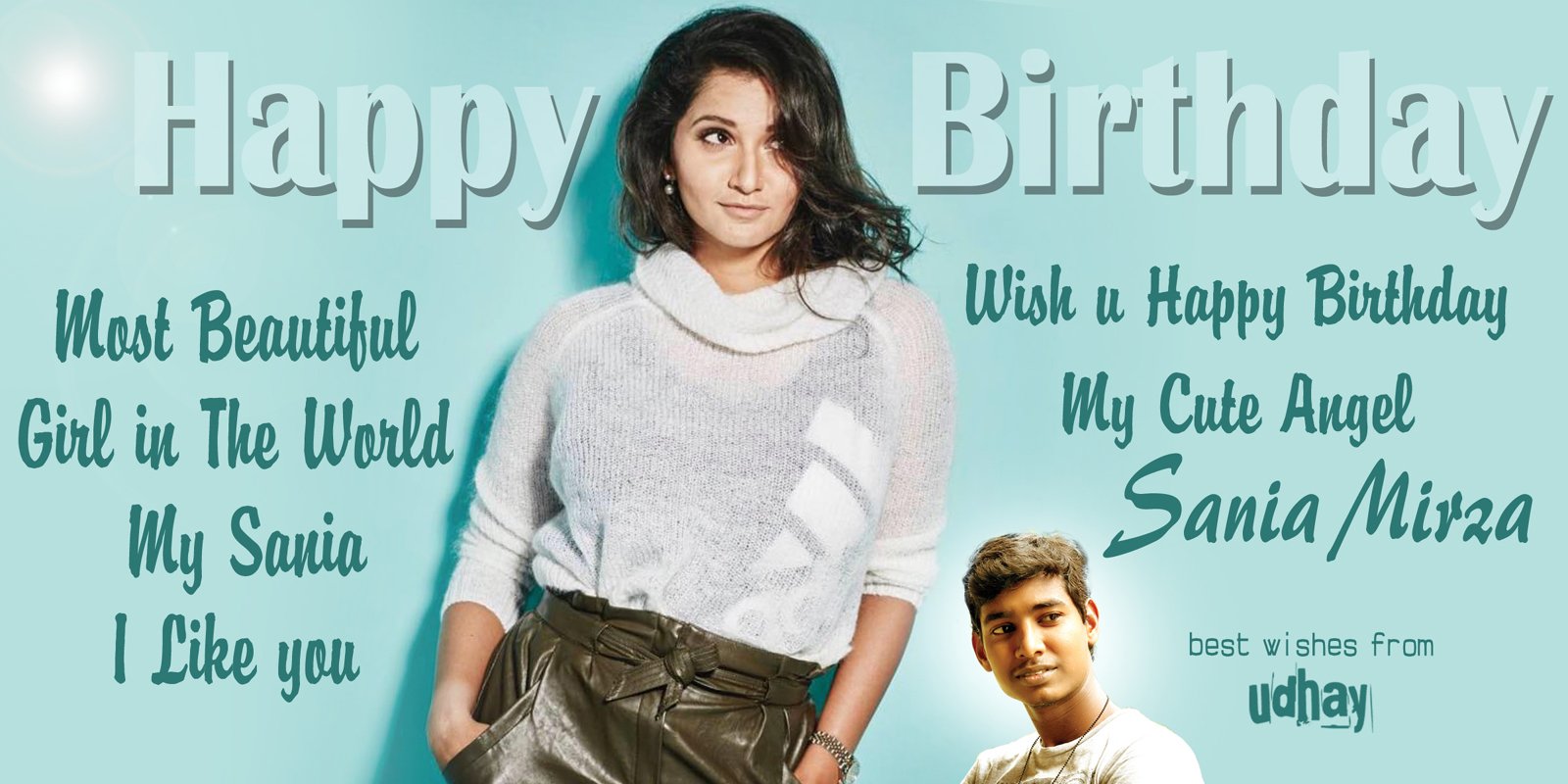  November 15 Advance Happy Birthday My Life Sania Mirza.. 
