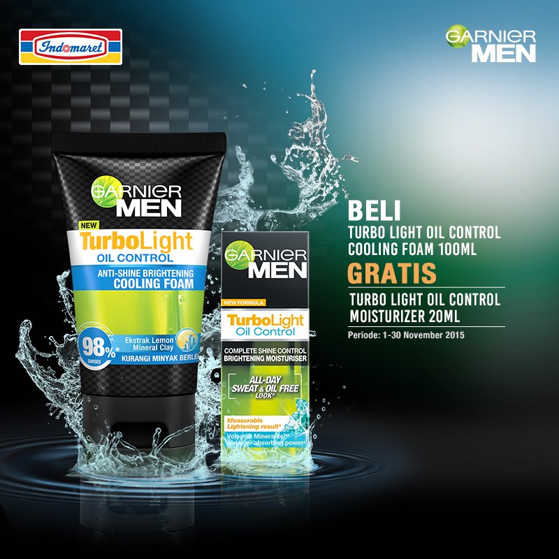 garnier men's turbolight measurable whitening moisturizer