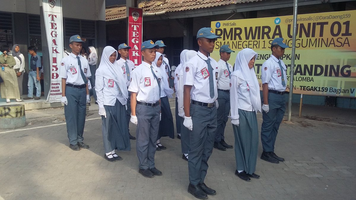 Tegak_159's tweet photo. Penampilan Pasukan Delapan dari SMAN 1 Takalar #PASDEL #Tegak159BagianV @paskibra159 https://t.co/D1XqQ4kN3M
