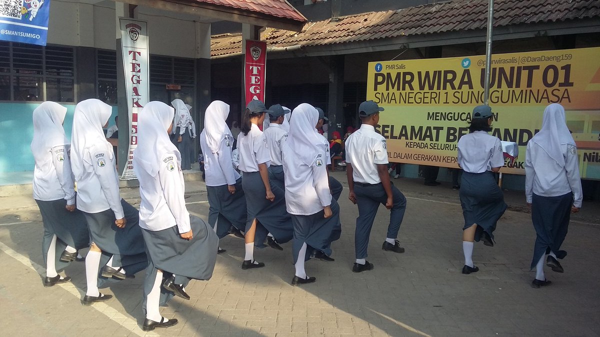 Tegak_159's tweet photo. Penampilan Pasukan Delapan dari SMKN 8 Makassar #PASDEL #Tegak159BagianV @paskibra159 https://t.co/X1Ka7DGvoe