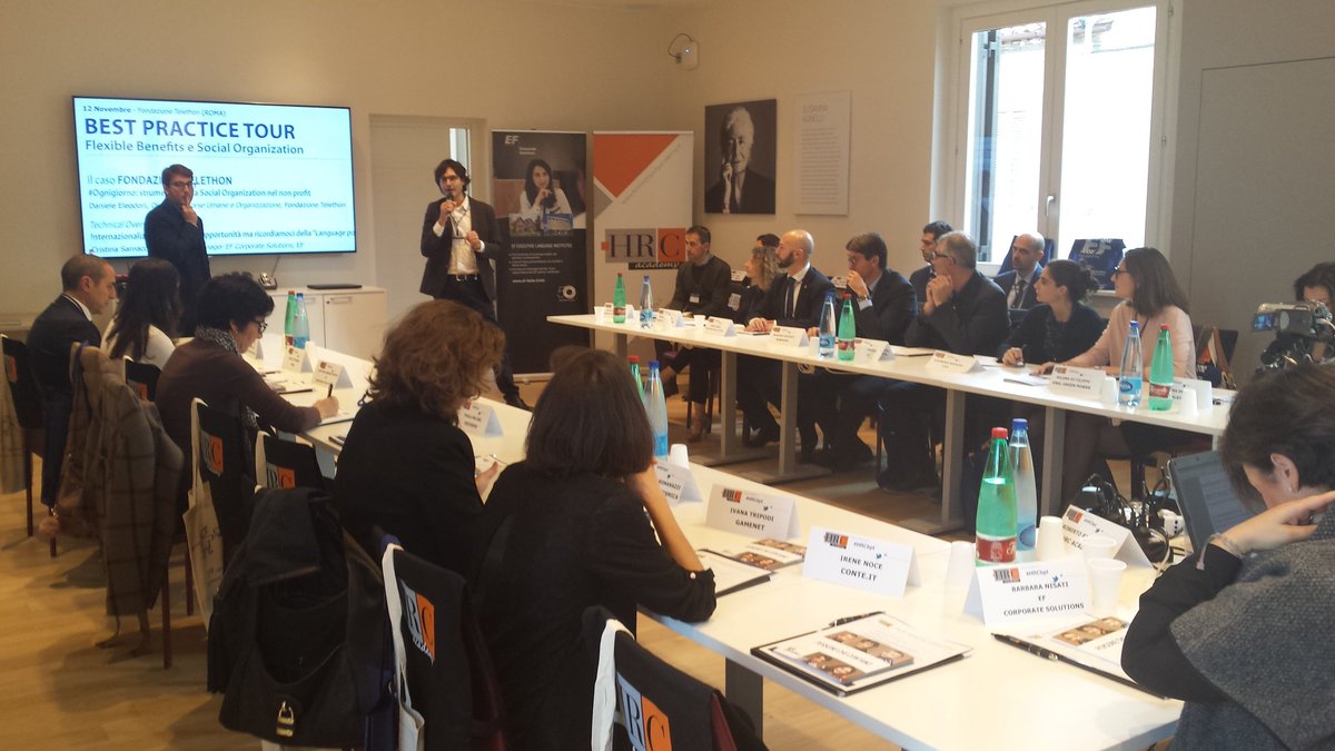 HRC_Community's tweet photo. #benvenuto #welcome #HRCbpt tappa in @Telethonitalia #DanieleEleodori #flexiblebenefits #yourproblemsolvingprovider https://t.co/mCOe5YiQ1k