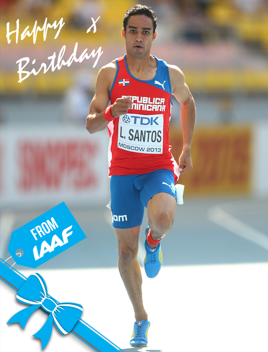 Happy Birthday to World and Olympic medallist Luguelín Santos 