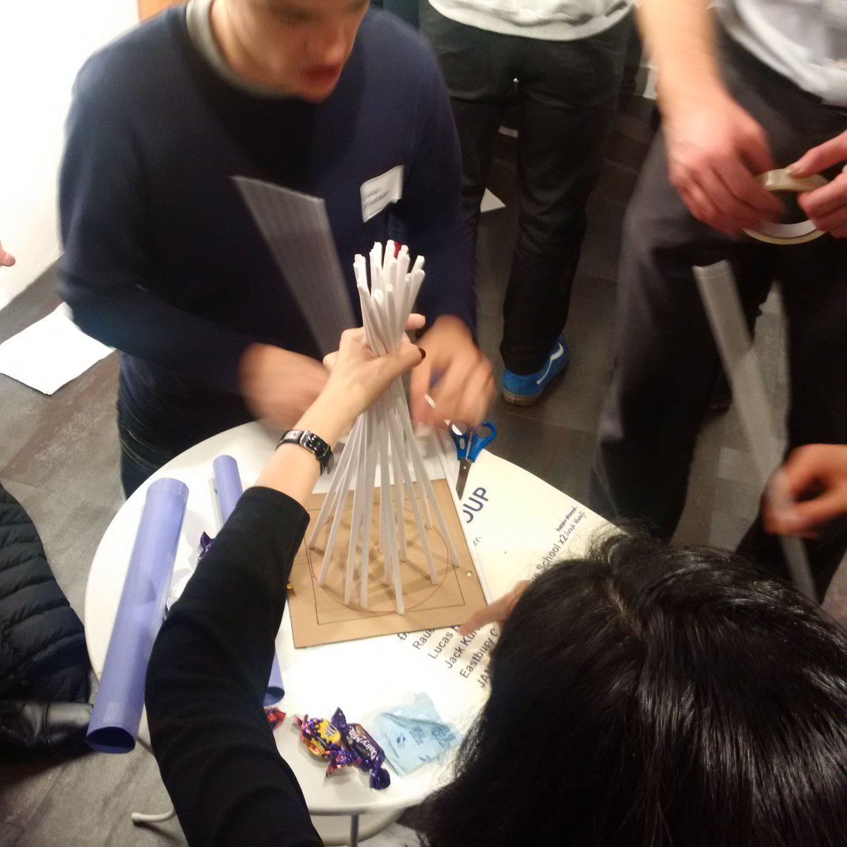 IOM3_SECG's tweet photo. Design, Build, Quake! #materialschallenge #materialsmatter https://t.co/Ud8nUFHHnl