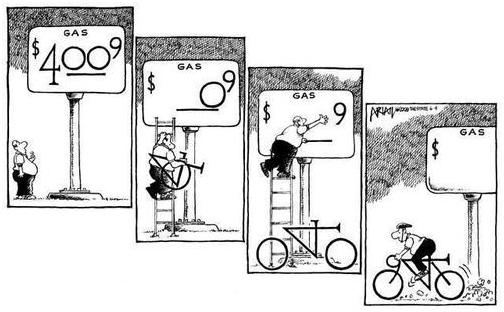 woowbike's tweet photo. #goodmorning and #happythursday!! #Gasoline is getting cheaper but...do you know any way of spending #NOTHING on it? https://t.co/NDpJfeNhpR
